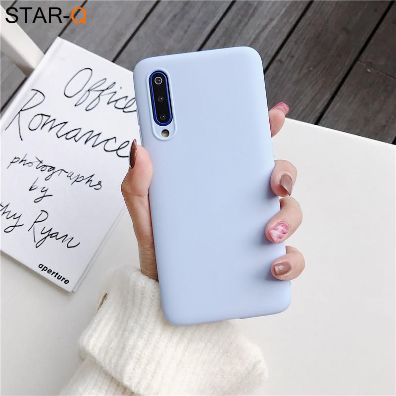 Candy Color Silikon Handyhülle für Samsung Galaxy A50 A70 A30 A40 A20 A10 Galaxi A51 A71 A20e M30s A7 2018 Matte Soft Tpu Hüllen