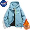 NASA MARVEL Men's Hooded Warm Puffer Jacket