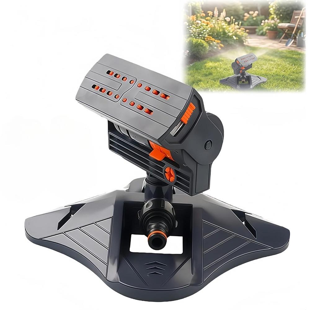 2026 upgraded version 16-nozzle swing sprinkler, automatic swing sprinkler, turbine track atomizing sprinkler system