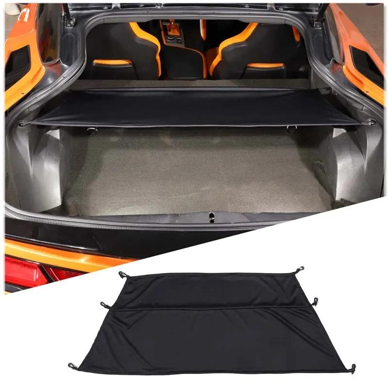 

Car Trunk Cargo Cover Luggage Shade Shield Fit For Chevrolet Corvette C7 2014-2019 Tail Box Partition Baffle Accessories