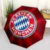 Bayern Munich Crest Outdoor Automatic Umbrella Compact & Durable 8-Rib Design Foldable Design Durable Everyday Carry Umbrella Fashionable Accessory