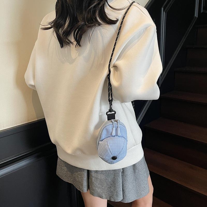 Mini Lightweight Cloth Hat Bag New Casual Shoulder Bag Versatile Sports Messenger Women's Bag