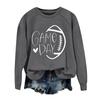 Unisex Fashion Printed Long Sleeve Neck Sweatshirt for Casual Wear