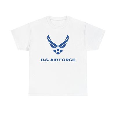 US Air Force Graphic T Shirt Retro Logo Wings Unisex Heavy Cotton Tee Unisex T-Shirt