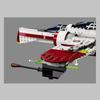 MOC-75402 Compatible Assemble Puzzle Model Bricks ARC-170 Space Fighter Action Figures Building Blocks Toys Kids Christmas Gifts
