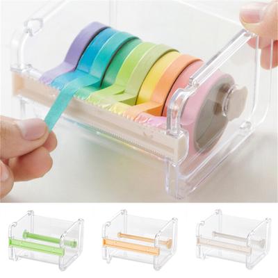 Desktop Tape Dispenser Tape Cutter Washi Tape Dispenser Roll Tape Holder