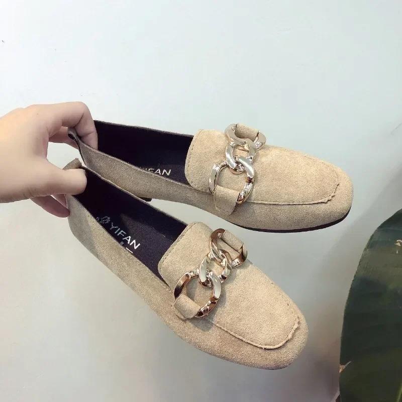 Fashion Spring Fashion Women's Flat Shoes 2024 Classic Large Size Women Loafers Lightwei Comfortable Outdoor Casual Shoes Zapatos Mujer