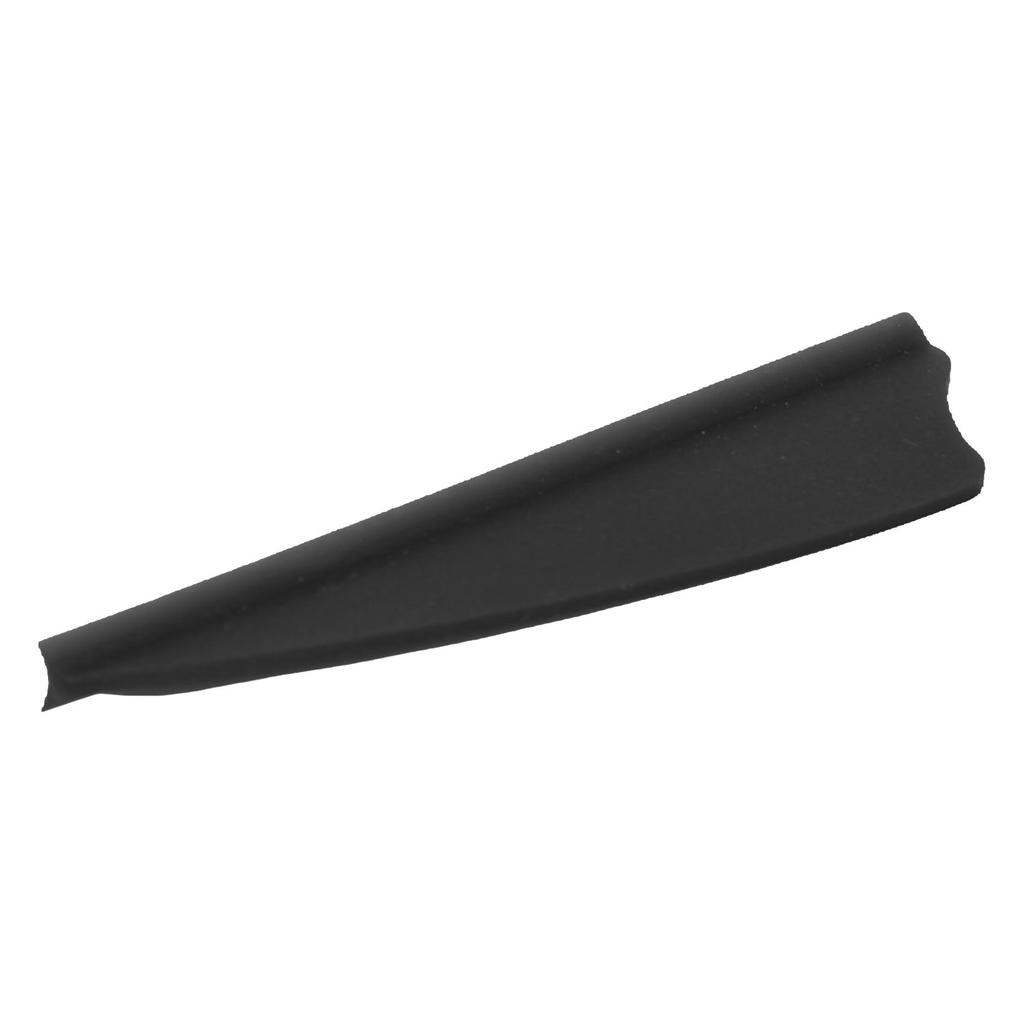 50 Pcs Feather Fletching Light Weight Shield Arrow Fletches DIY Arrow Feathers Fletches for Outdoors Archery Black