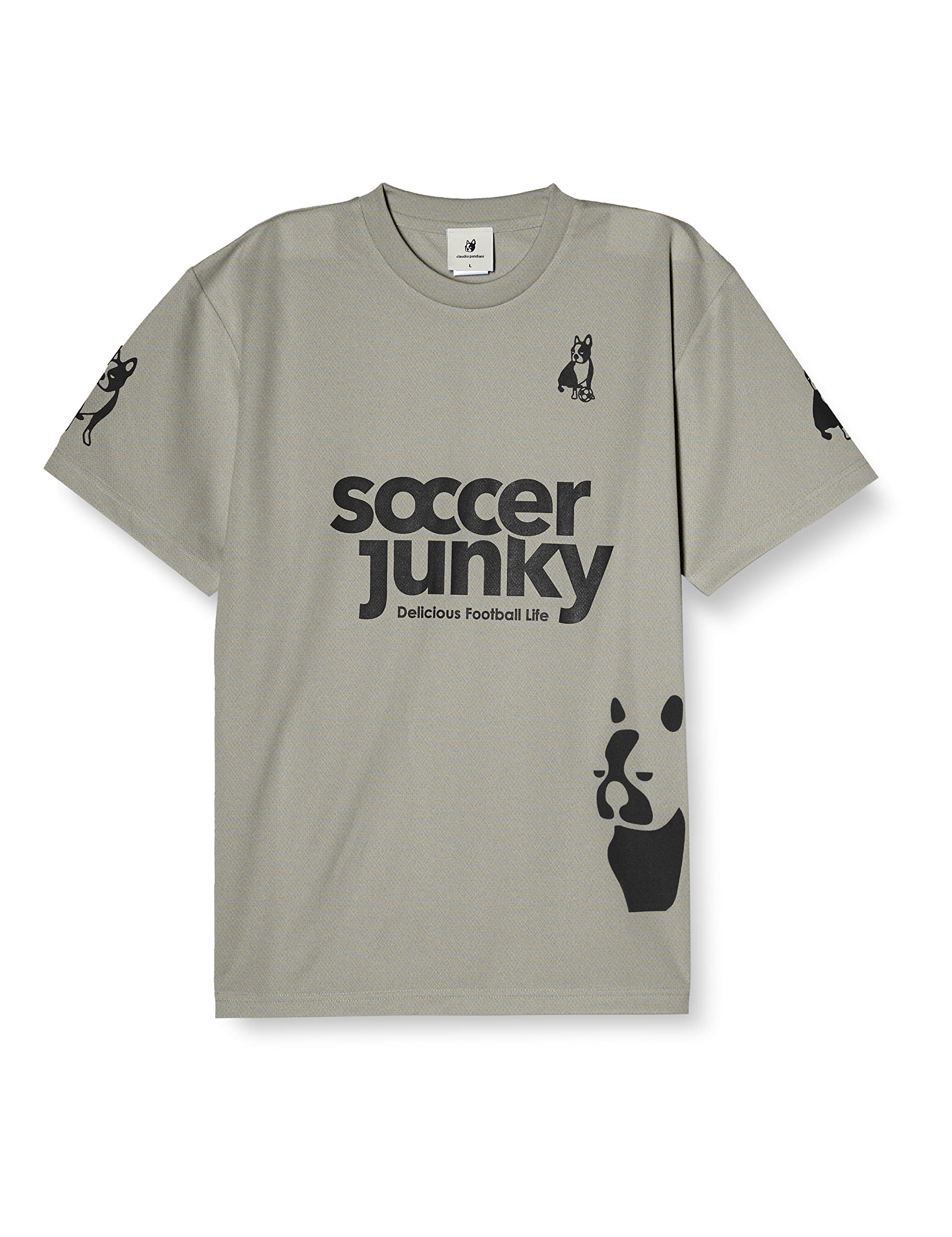

Футболка SJ0699 серая 3XL [Soccer Junkie]