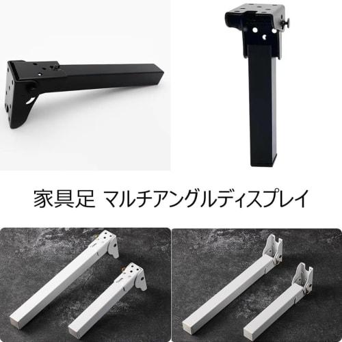 FiveLn Supported Folding Table Legs, Set of 4, DIY Folding Leg Replacement, Heavy-Duty, Heavy-Duty, Reinforced Iron, Folding Legs for Mini Tables, Hai