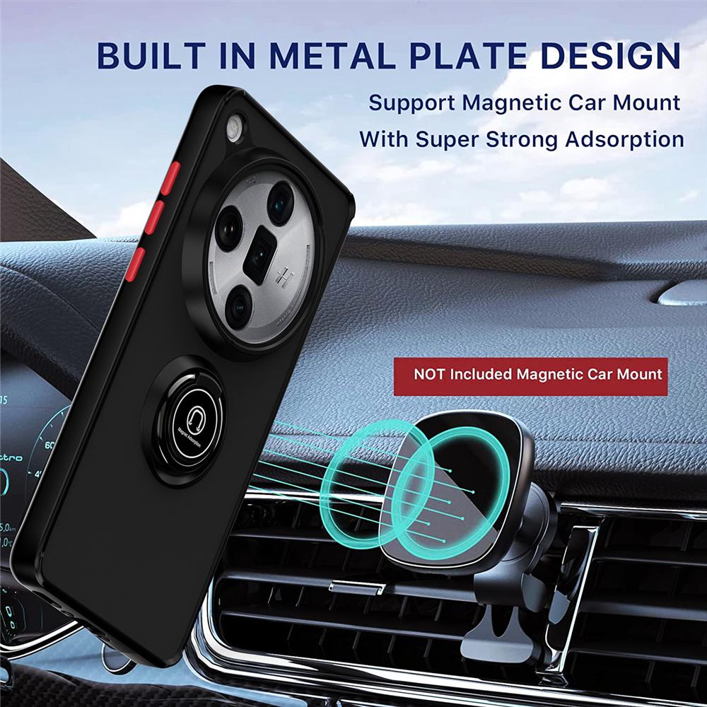 Magnetisk Ringholder Telefondeksel For Xiaomi 13T 14 Ultra 13 12T 12 12S 11T 11 10T 10 Pro Lite Støtsikre Matte Deksel Funda