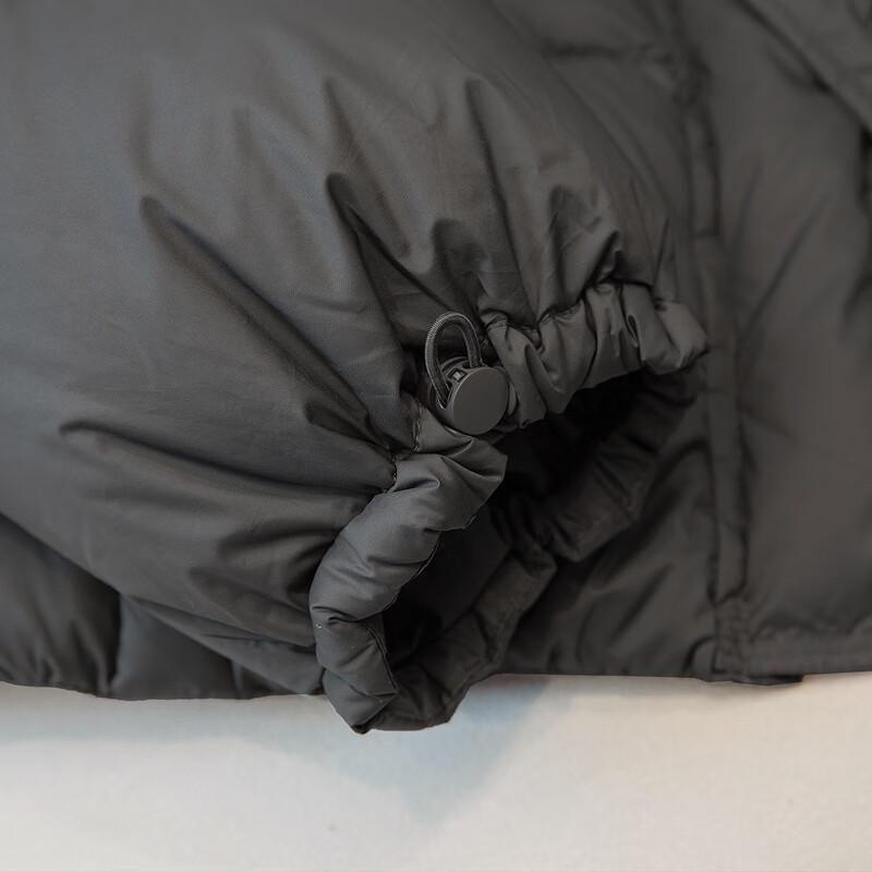 Damen 90% Entendaunen Casual Steppjacke mit Kapuze