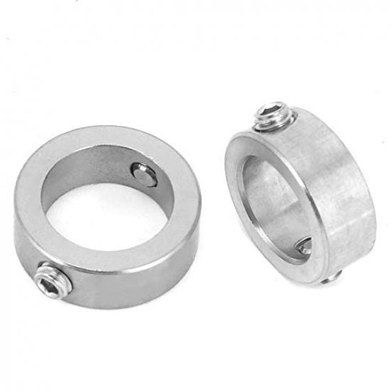 Drill Bit Depth Stop Collar Kit Set 12pcs 3-16mm Stainless Steel Drilling Limit Ring with Hex Wrench