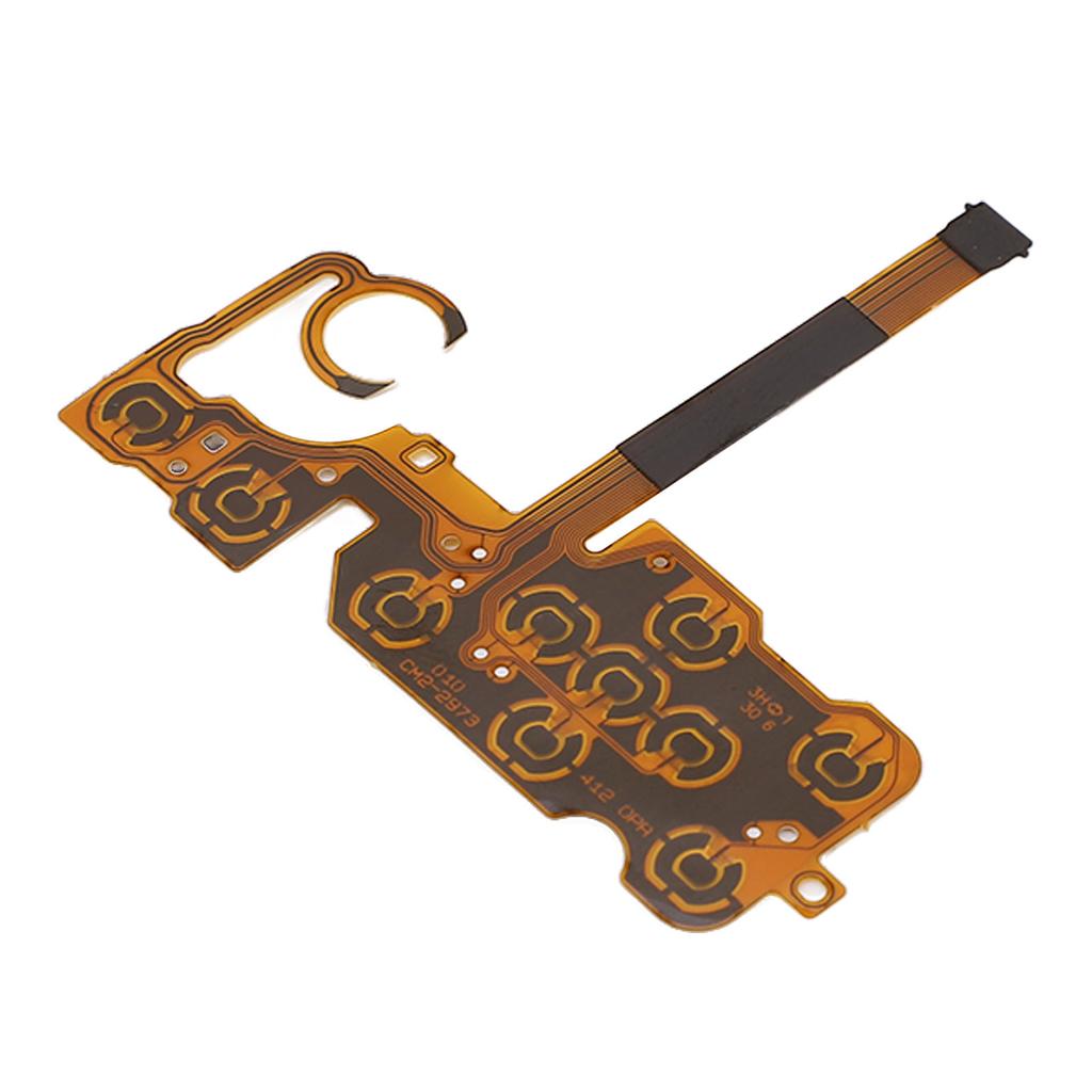 Cabo Flexível FPC do Painel do Teclado da Câmera Cabo Flexível do Teclado de Botões Peças de Reparo para Câmera Digital M50
