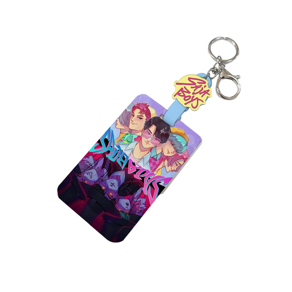 Push Pull Sliding Acrylic Card Sleeve