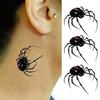 3D Spider Temporary Tattoo Stickers Waterproof Body Art for Neck Arm Back Realistic Spider Tattoo Stickers for Halloween Parties