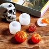 Halloween Thanksgiving Pumpkin Silicone Mold  DIY Jewelry Autumn Decor Includes Ghost Maple Leaf Themes for Seasonal Crafting