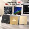 Bambu Lab H2C A2L 335*325mm Bauplatte Doppelseitig Glatt Texturiert Druckbettplatte 3D-Drucker Ersatzzubehör