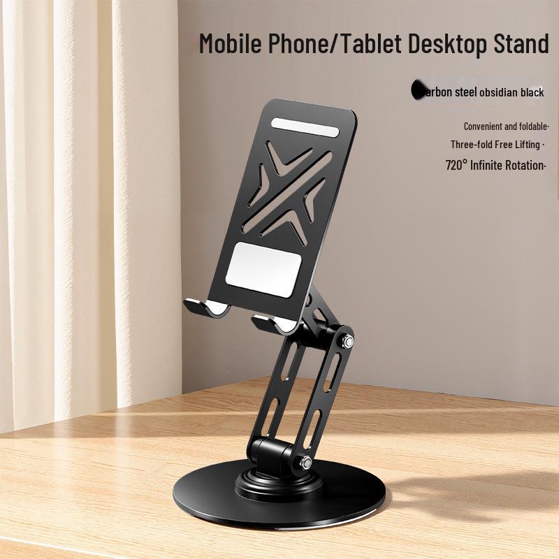 360° Rotating All-Metal Laptop & Tablet Stand with Cooling