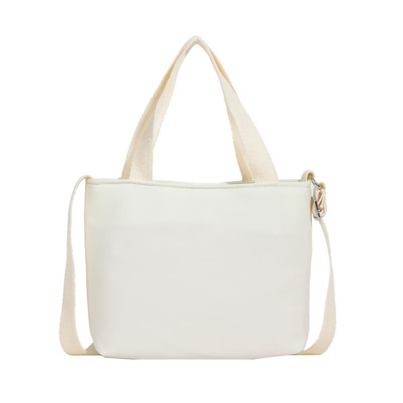 

Stylish Unisex Kids Single Shoulder Bag Modern Lightweight Crossbody Purse For Children OffWhite