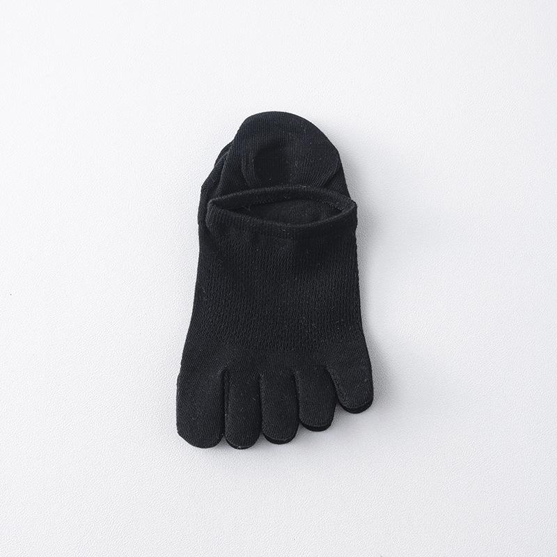 Five-finger Socks, Men's Boneless Short Socks, Sports Sweat-absorbing Mesh Breathable, Antibacterial and Deodorizing Toe Separation Boat Socks