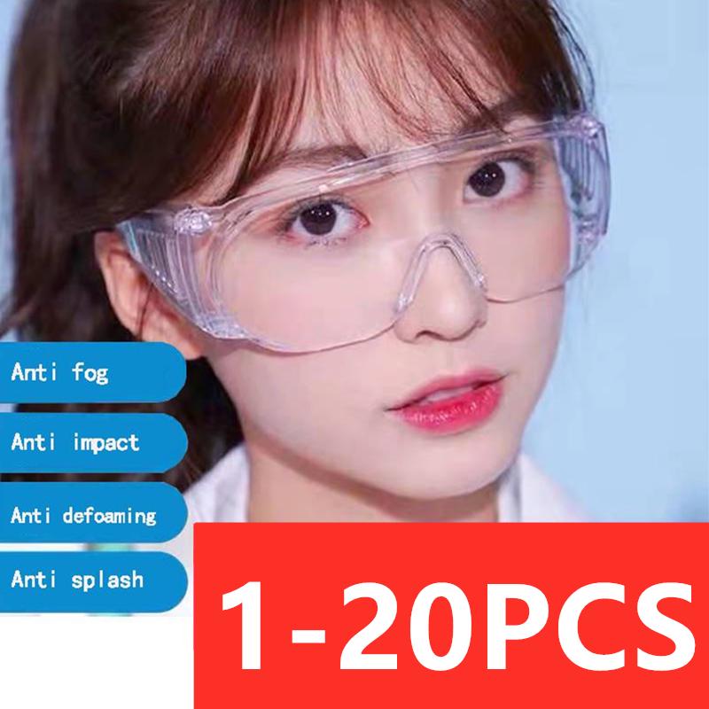 Buy 20/10/5/2/1PCS Glasses Anti Virus Professional Closed Safety