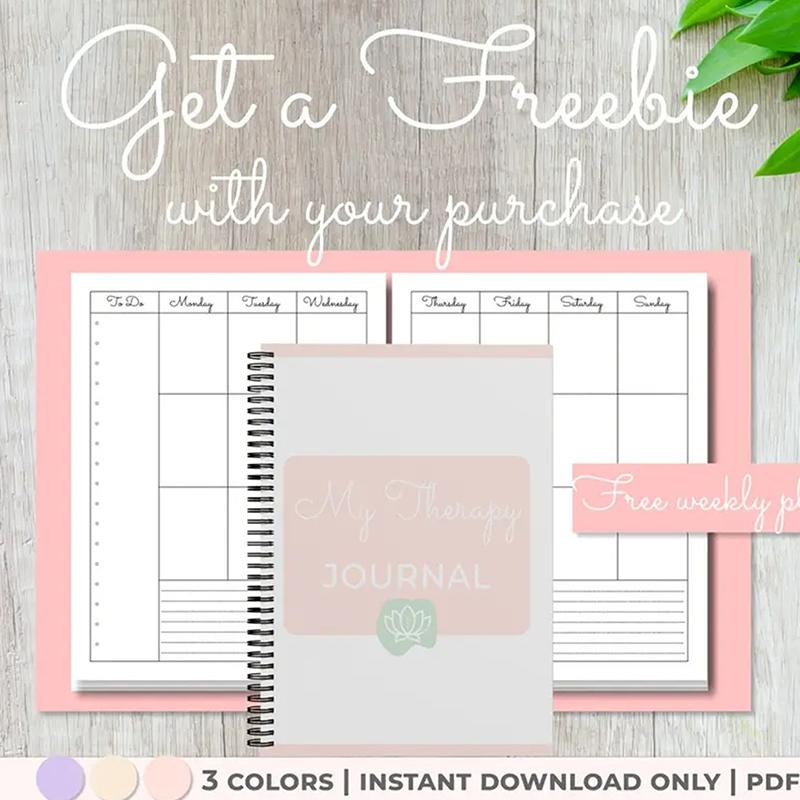 

Планнер тревожности и психического здоровья, Листы для терапии тревожности и депрессии, Планировщик самозаботы, Дневник ДБТ, Трекер настроения, Журнал тревожности