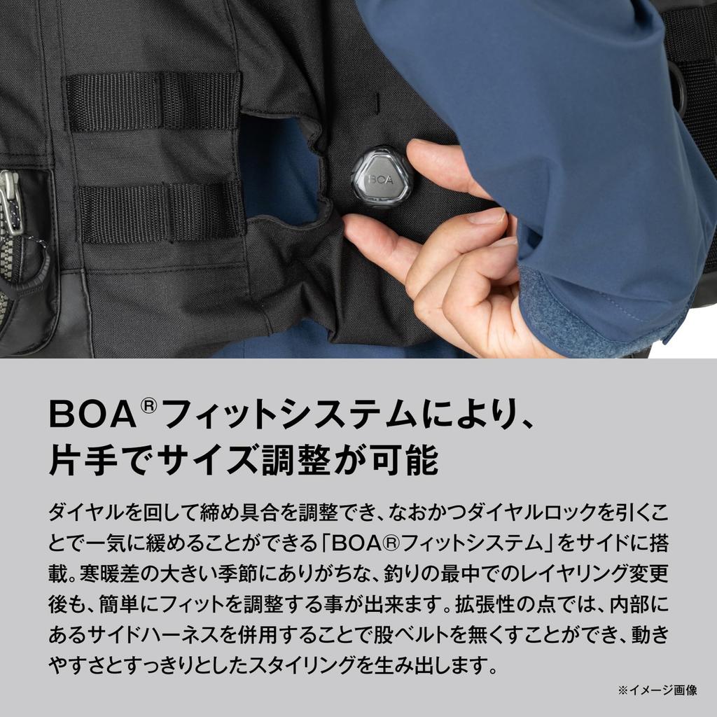 SHIMANO Floating Vest Act Game Vest Black Duck Camo M VF-274W