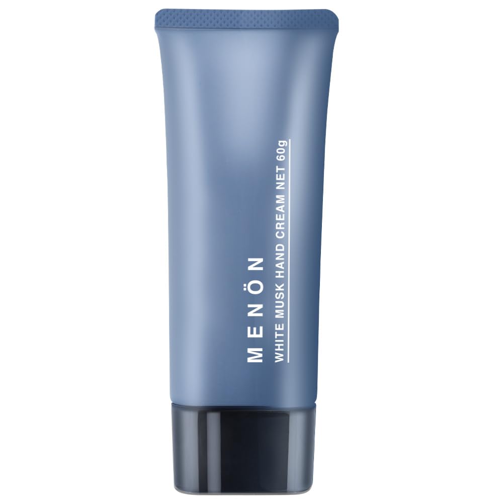 

MENON Hand Cream for White Musk Moisturizing for Dry Made in Pleasant Dry Skin Cream Men, 60g, Scent, Skin, Additive-Free, Japan, Musk, Gift, Unisex,