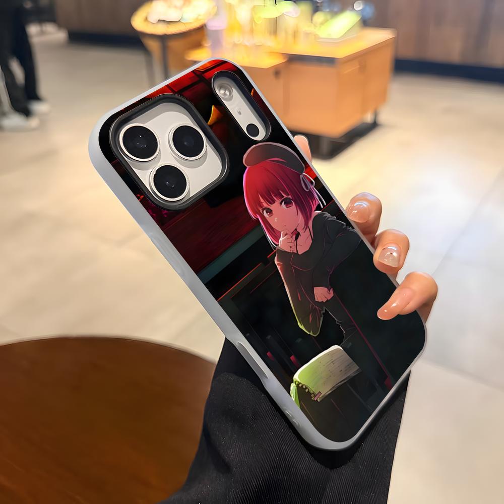 Oshi No Ko Kana Phone Case For IPhone 17 Air 16 E 15 14 Plus 13 12 11 Pro Max Jelly 2 In 1 Protective Case