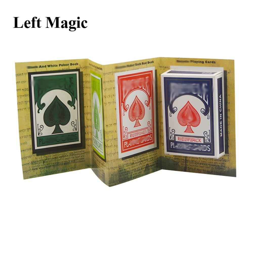 Close Up 3D Advertising Magic Tricks Card Gimmick Props  Classic Toy   Children Toys