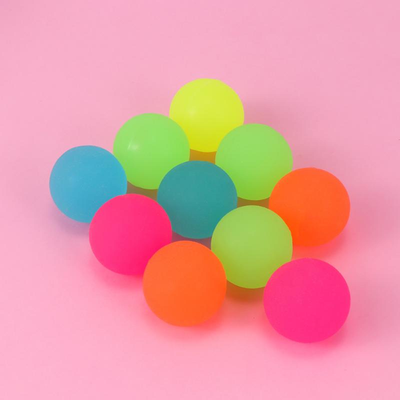 1PC Colorful Bouncing Rubber Balls Kids Toy Boy Outdoor Children Sports Games Elastic Jumping Balls Anti Stress Learning Playthings