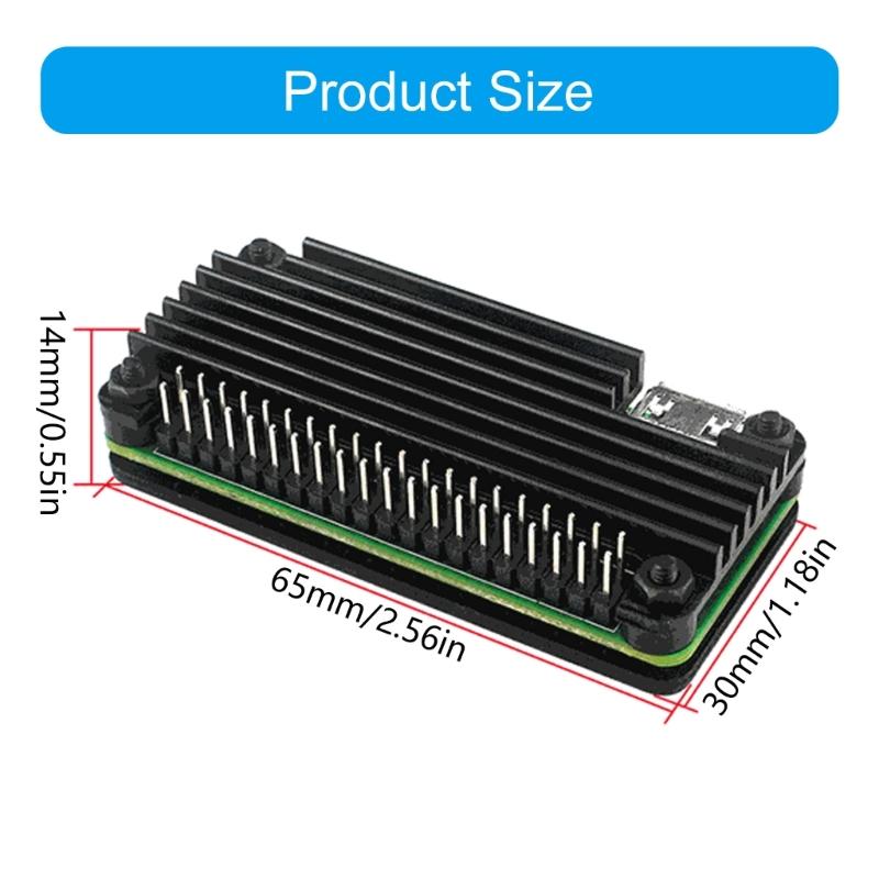 Passive Cooling Aluminum Heatsink for 2 W Machined Perfect Easy Assembly Thermals Management