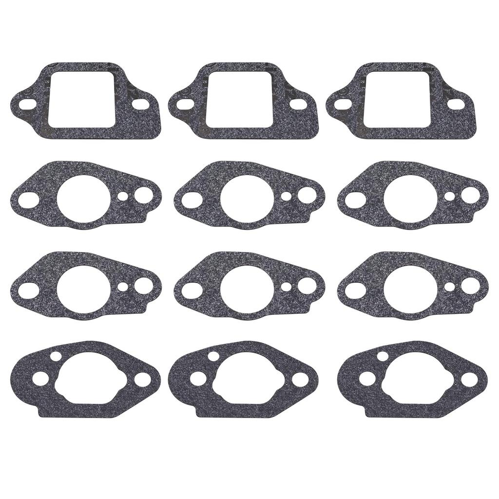10PCS 693981 &10 PCS 799871 Float Bowl Gasket Compatible with Briggs & Stratton, 91400 15Z100 129H00 12A100 12D100 12B400 12C700 9A400 9K400 Series