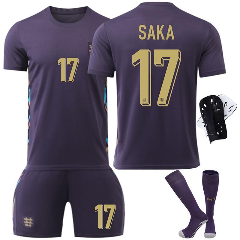 England Auswärtstrikot Nr. 9 10 7 Europapokal Fußballtrikot Erwachsene Kinder Atmungsaktiv Schnelltrocknend Set