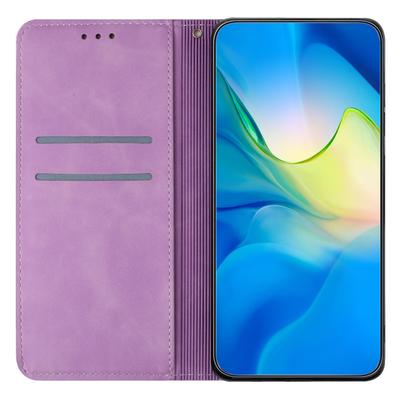 For Samsung Galaxy A55 5G Cell Phone Case Imprinted PU Leather+TPU Wallet Stand Cover