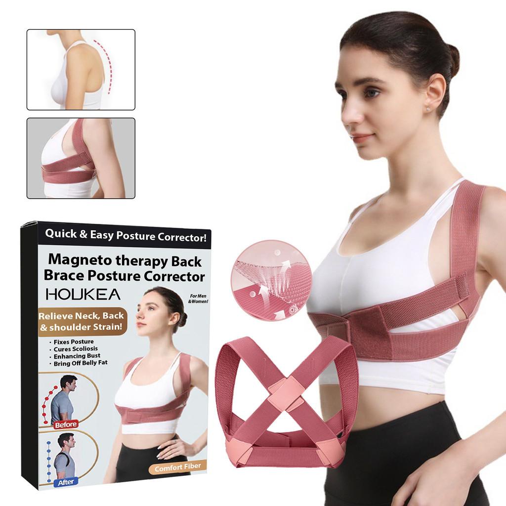 Houkea Back Support Posture Corrector Comfortable Design For Adults With Slouching Issues