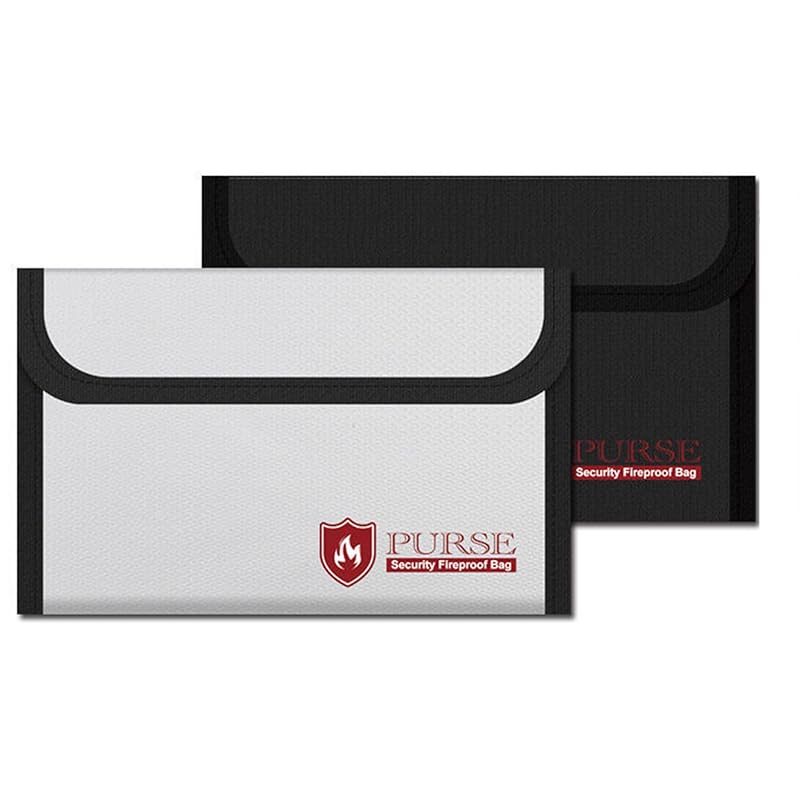 

[Chandiny] fire protection waterproof mini wallet wallet valuables bag passport key disaster prevention Disaster prevention goods fireproof bag