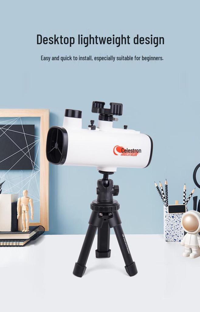 Huiyan 60 Tragbares Astronomisches Teleskop: HD Hohe Vergrößerung, 2-in-1 Professionelle Sternenbeobachtung für Schüler