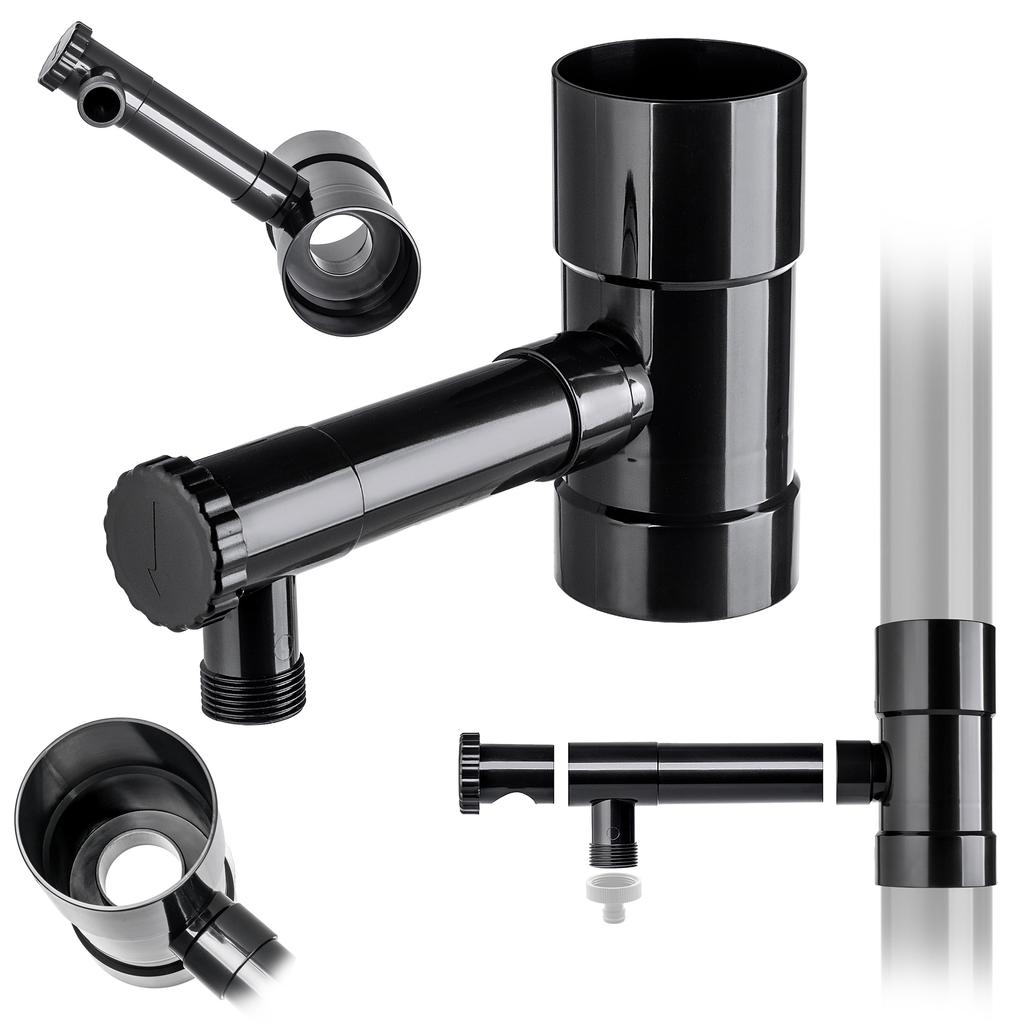 KADAX Rainwater Collector With Valve Gray