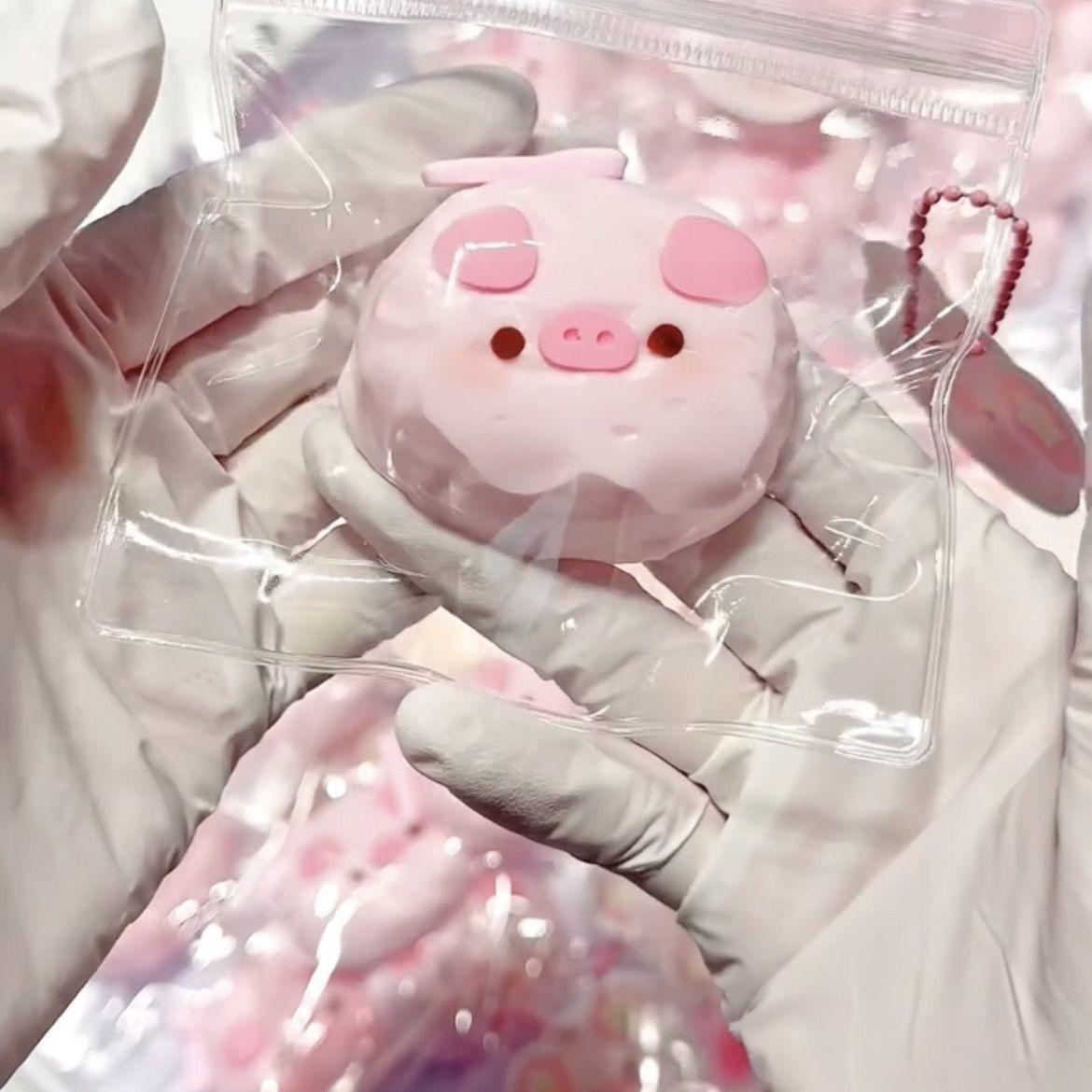 

Toys Toys Cute Pink Pig Squishy Sensory Stress Autism Anxiety Relief Fidget Toy Sticky Slow Rising Squeeze for Adults Kids