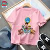 2026 Paws Patrols T Shirt Summer Children Short Sleeves Tops Cotton Clothes Cartoon Anime Kids Kawaii Cute Gift Breathable Soft