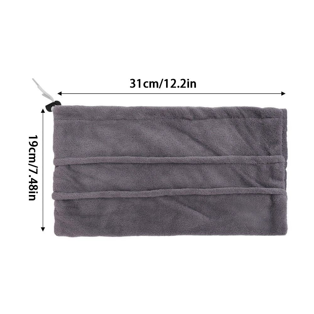 Reusable Broom Cover Dry Wet Dual Use Coral Fleece Floor Mop Covers Washable Water-absorbing Floor Cleaning Towel