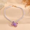 Weave Rope Beach Choker Polka Dot Ocean Style Clavicle Chain Bohemian Collarbone Chain  Gift