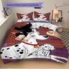 3Pcs Dalmatian Dogs Family Scene Bedding Sets For All Sizes New 3D Printed Bed Cover Comforter Duvet Cover Pillowcase Bedroom Decoration