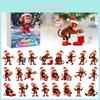 Christmas Countdown Blind Box With Monkey Christmas Tree Ornaments For Holiday Decor