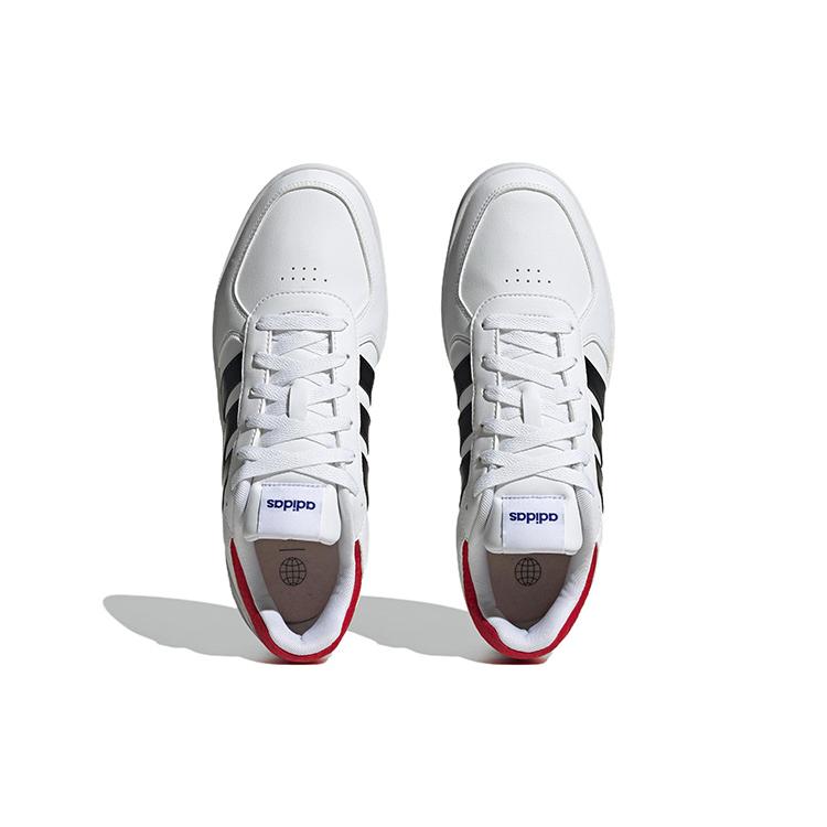 Adidas CourtBeat Court 'White Black Better Scarlet' HQ1762