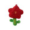 Floral Plush Keychain Adorable And Soft Perfect For Womens Bags And Gifts