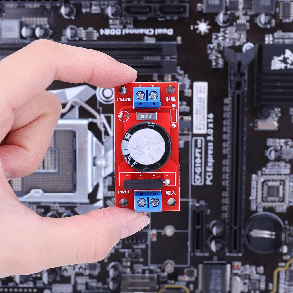 Rectifier Filter Power Supply Board 3A/8A Rectifier with LED Indicator AC To DC Transformer Power Rectifier Filter Board