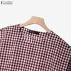 ZANZEA Women Sleeveless Blouse and Shorts Summer Two Piece Suit Sets